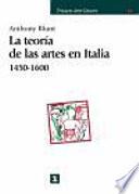 Descargar el libro libro Teoría De Las Artes En Italia, 1450 1600