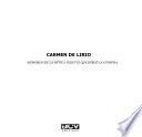 libro Carmen De Lirio