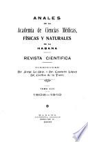 Descargar el libro libro Anales De La Academia De Ciencias Medicas, Fïsicas Y Naturales De La Habana