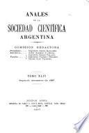 Descargar el libro libro Anales De La Sociedad Científica Argentina