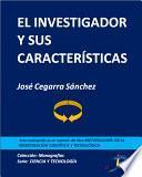 libro El Investigador Y Sus Características