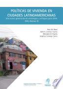 Descargar el libro libro Políticas De Vivienda En Ciudades Latinoamericanas