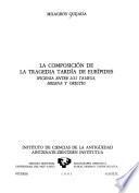 libro La Composición De La Tragedia Tardía De Eurípides