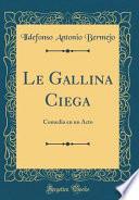libro Le Gallina Ciega