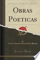 libro Obras Poeticas (classic Reprint)