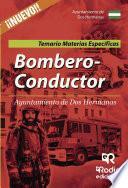 Descargar el libro libro Bombero Conductor Del Ayuntamiento De Dos Hermanas. Temario Materias Específicas