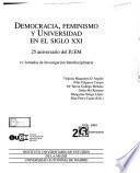 Descargar el libro libro Democracia, Feminismo Y Universidad En El Siglo Xxi