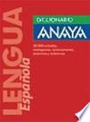 Descargar el libro libro Diccionario Anaya De La Lengua