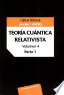 Descargar el libro libro Teoría Cuántica Relativista