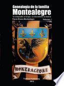 Descargar el libro libro Genealogía De La Familia Montealegre