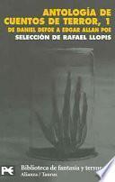 libro Antología De Cuentos De Terror