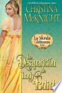 libro La Desaparición De Lady Edith