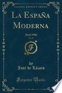 libro La España Moderna, Vol. 18