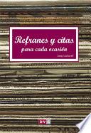 libro Refranes Y Citas Para Cada Ocasión