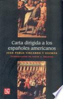 Descargar el libro libro Carta Dirigida A Los Españoles Americanos