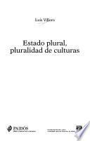 libro Estado Plural, Pluralidad De Culturas