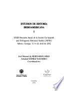 libro Estudios De Historia Iberoamericana I