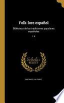 Descargar el libro libro Folk Lore Espanol