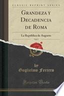 libro Grandeza Y Decadencia De Roma, Vol. 5