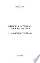 libro Historia Integral De La Argentina