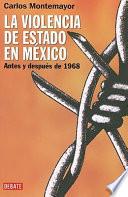 libro La Violencia De Estado En México