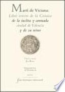 libro Libro Tercero De La Crónica De La ínclita Y Coronada Ciudad De Valencia Y De Su Reino