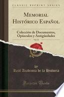 Descargar el libro libro Memorial Histórico Español, Vol. 32