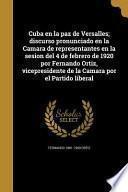 libro Spa Cuba En La Paz De Versalle