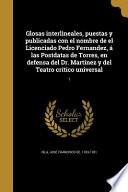 libro Spa Glosas Interlineales Puest