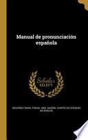 libro Spa Manual De Pronunciacion Es