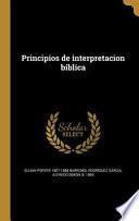 libro Spa Principios De Interpretaci