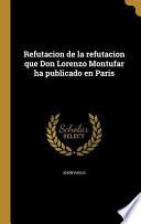 libro Spa Refutacion De La Refutacio