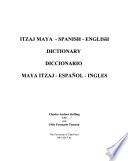 Descargar el libro libro Diccionario Maya Itzaj Español Inglés