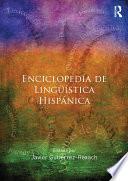 Descargar el libro libro Enciclopedia De Lingüística Hispánica