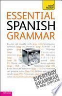 Descargar el libro libro Essential Spanish Grammar