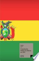 Descargar el libro libro Constitución De Bolivia De 1995