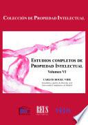 libro Estudios Completos De Propiedad Intelectual