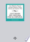Descargar el libro libro Lecciones Del Sistema Fiscal Español