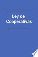 libro Ley De Cooperativas