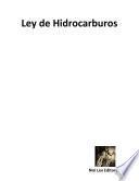 libro Ley De Hidrocarburos