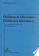 Descargar el libro libro Children In Literature   Children S Literature