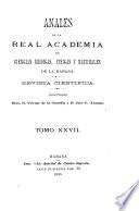 Descargar el libro libro Anales De La Academia De Ciencias Medicas, Físicas Y Naturales De La Habana