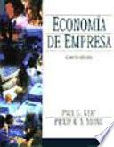 Descargar el libro libro Economía De Empresa