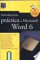 Descargar el libro libro Introducción Práctica A Microsoft Word 6