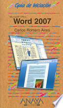 Descargar el libro libro Word 2007