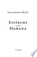 libro Espérame En La Habana