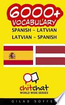Descargar el libro libro 6000+ Spanish   Latvian Latvian   Spanish Vocabulary