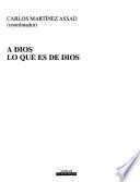 libro A Dios Lo Que Es De Dios