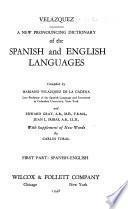 libro A New Pronouncing Dictionary Of The Spanish And English Languages