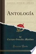 libro Antolog A (classic Reprint)